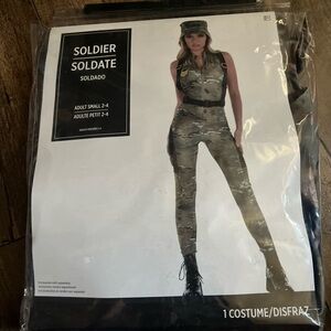 Camouflage women costume